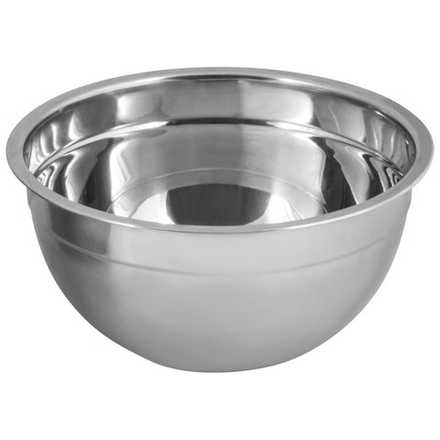Миска Bowl-Ring-18, объем 1,5 л, из нерж стали, смешанная полировка, диа 18 см (Минимальная отгрузка 20 шт)