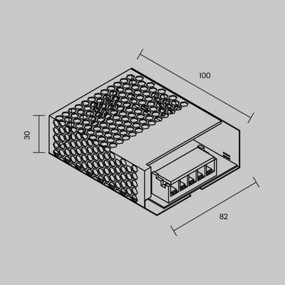 Источник напряжения PSL002 12В 60Вт IP 20 811007. TM Maytoni