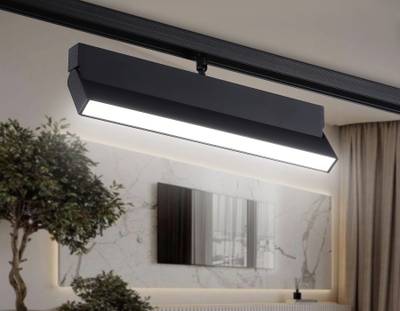 Светильник светодиодный трековый для шинопровода Magnetic GL4066 BK черный 18W 4200K 48V 325*22*45