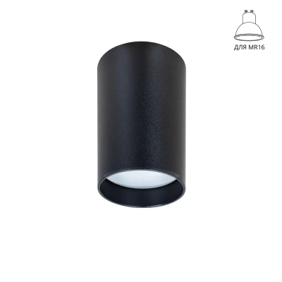 Точечный накладной светильник Arte Lamp BEID A1517PL-1BK, GU10