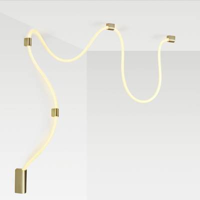 4397/30CL HIGHTECH ODL23 261 ант.бронза/металл/канат Настенно-потолочный св-к накладной (3 крепления в комплекте) IP20 LED 30W 1185Лм 3000K CORDA
