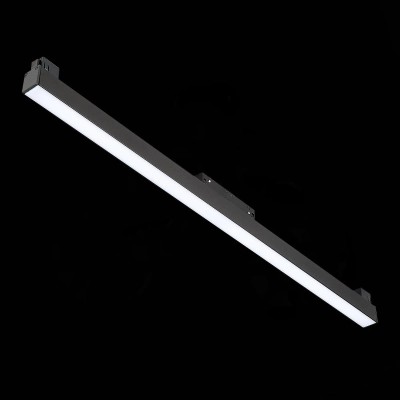 ST360.436.15 Магнитный трековый светильник Черный LED 1*15W 3000K 975Lm Ra>80 120 IP20 L606xW22xH44 48V