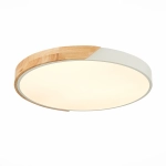 SLE200952-01 Светильник потолочный Белый, Светлое дерево/Белый LED 1*45W 3000K/4000K/6000K