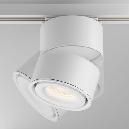 Трековый светильник Yin Unity 3000K 15Вт 24° Dim Triac, TR084-1-15W3K-D-W. TM Maytoni