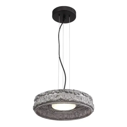 SL6143.413.01 Светильник подвесной ST-Luce черный/дымчатый LED 1*15W 4000K