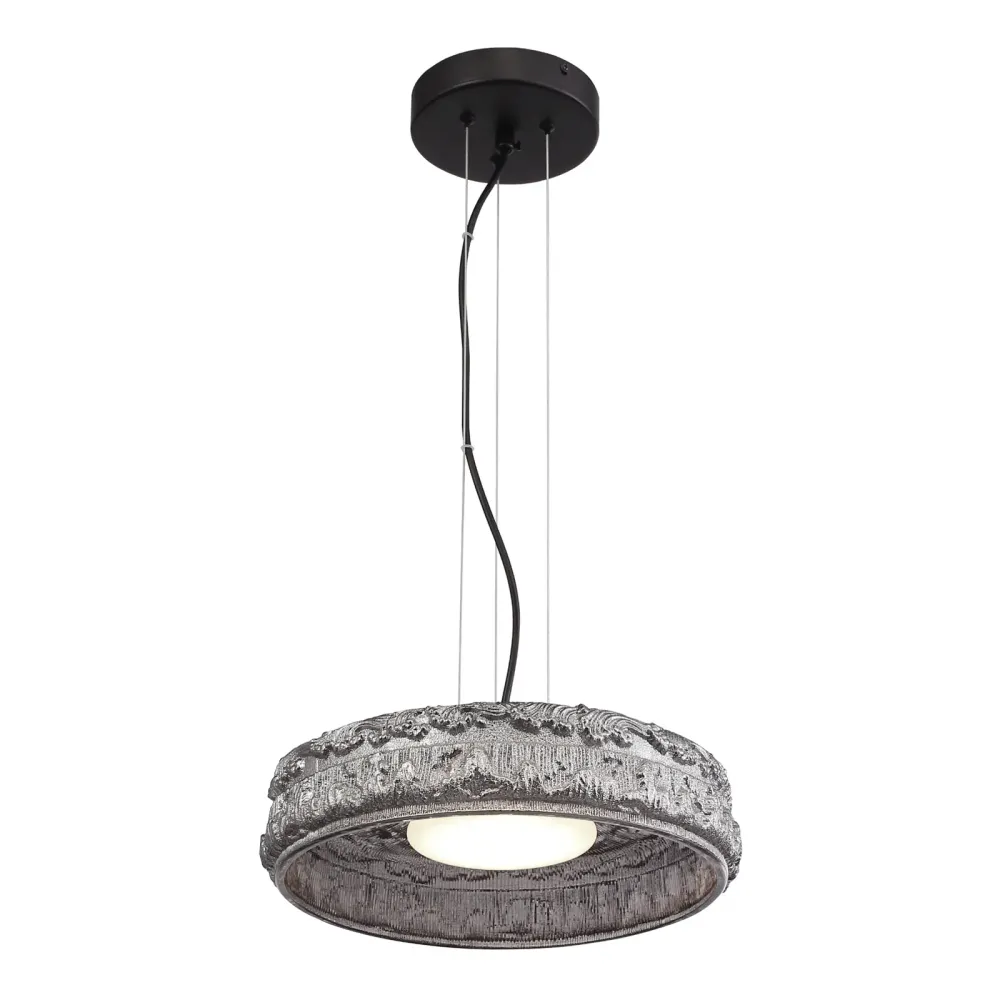 SL6143.413.01 Светильник подвесной ST-Luce черный/дымчатый LED 1*15W 4000K