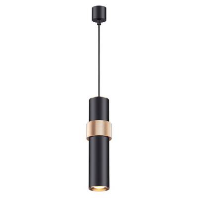 4738/5L L-VISION ODL20 473 черный/золотой Подвес GU10 5W 220V AFRA
