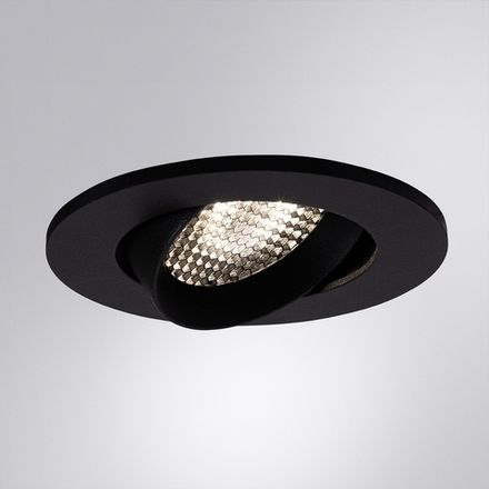 Точечный встраиваемый светильник Arte Lamp FUJI A2865PL-1BK, 1хGU10