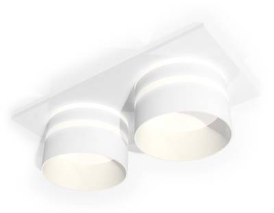 Комплект встраиваемого светильника с акрилом XC6525062 SWH/FR белый песок/белый матовый MR16 GU5.3 (C6525, N6235)