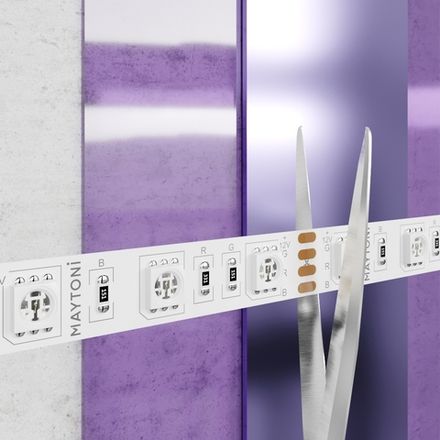 Светодиодная лента 12В 5050 14,4Вт/м RGB 5м IP20, 10134. TM Maytoni