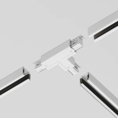 Коннектор Т-образный правый Trinity белый, TRA005CT-31W-R. TM Maytoni