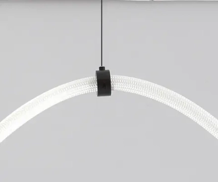 08031K-300,19(3000-6000K) Подвес диммируемый Венди черный L300 d2,2 Led 72w (3000-6000K) с пультом ДУ