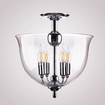 Светильник потолочный Crystal Lux ATLAS PL4 CHROME 1150/104