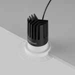 Встраиваемый светильник Dip 4000K 15Вт 50° 2,5 см, DL121-15W-4K-TRS-W. TM Maytoni