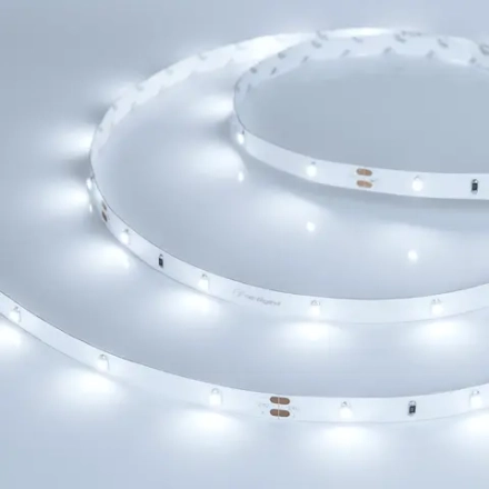 Лента RT 2-5000 24V Cool 8K 0.5x (3528, 150 LED, LUX) (Arlight, 2.9 Вт/м, IP20)