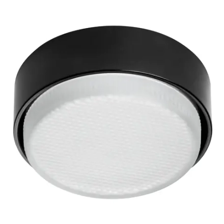 212217 Светильник PVC д/LED-ламп 943ххх/929ххх Gx53 TENSIO ROUND ЧЕРНЫЙ