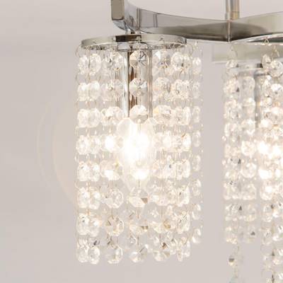 Citilux Спарк CL313131 Люстра хрустальная Хром