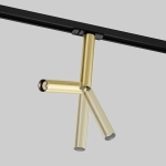 Трековый светильник Фокус Двойной / Focus Dual Unity 3000K 6Вт 36°, TR142-1-6W3K-BS. TM Maytoni