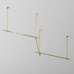 Шинопровод 1 м Flarity латунь, TRX154-111BS. TM Maytoni