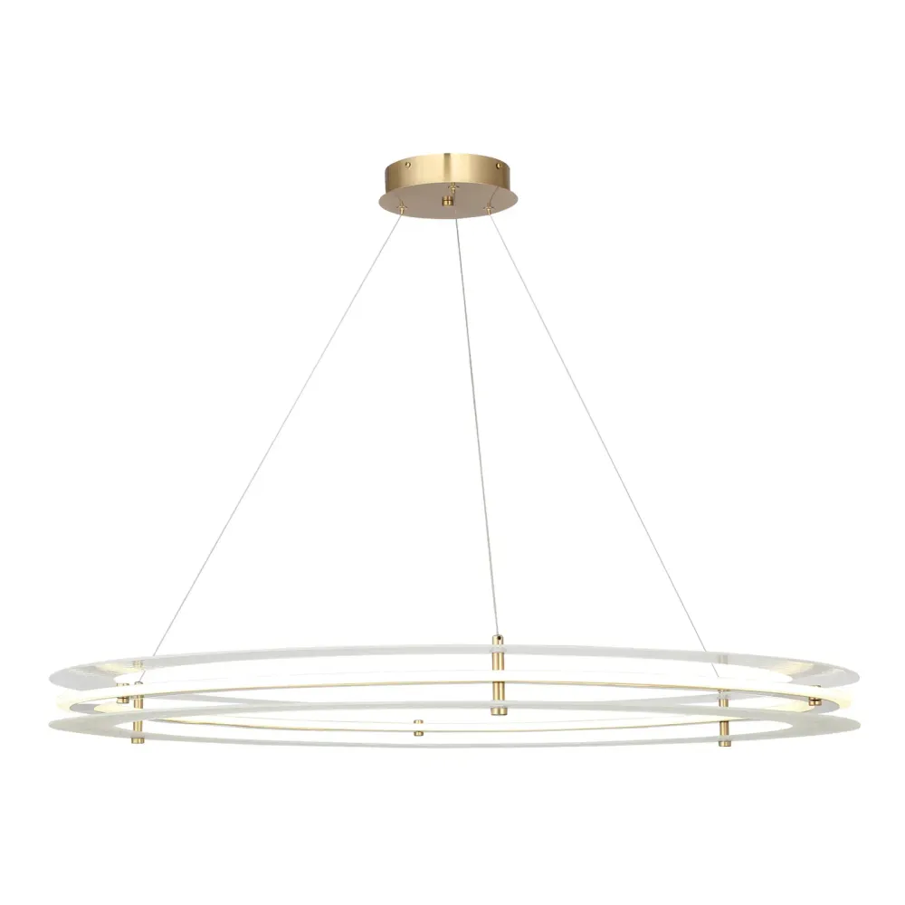 SL6245.213.01 Светильник подвесной ST-Luce золотистый/Прозрачный LED 1*70W 4000K