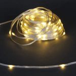A-508 WW гирлянда светодиодная, 20м, 200LED "Капля", 220V, прозрачный шлейф, с контроллером