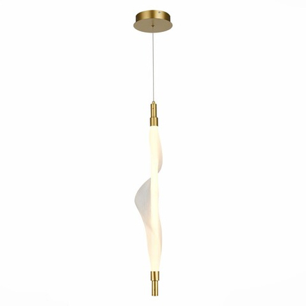 SL6109.213.01 Светильник подвесной ST-Luce Золотистый/Белый LED 1*25W 3000K