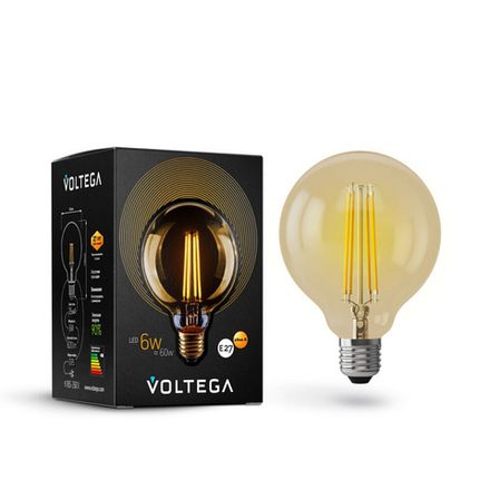 Светодиодная лампа Loft Led G95 6W 2800K E27, 7084. TM Maytoni