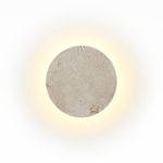 6625/5WL HIGHTECH ODL24 225 бежевый/металл/травертин Настенный светильник IP20 LED 6W 3000K 220V TRAVERTINO