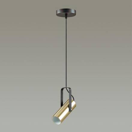3714/1 MODERNI LN19 162 золотой, чёрный Подвес GU10 LED 1*5W 220V CLAIRE