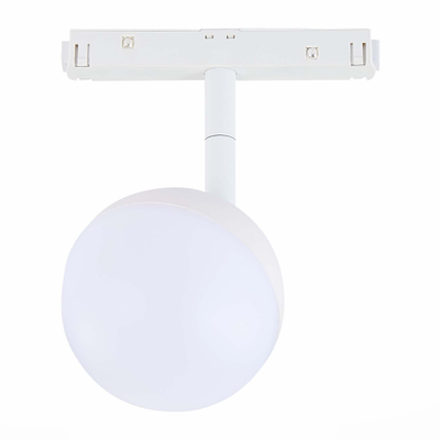 ST358.536.07 Магнитный трековый светильник белый LED 1*7W 3000K 520Lm Ra>80 120° IP20 L120xW90xH192 48V