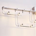 7059/12WL HIGHTECH ODL26 Настенный светильник  нерж/сталь хром IP20 LED 12W 1080Лм 3000K 220V ZAHA