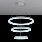 Citilux Юпитер Смарт CL730A150S Умная подвесная люстра Белая
