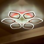 Citilux Ромби Смарт CL236A160E RGB Умная люстра Белая