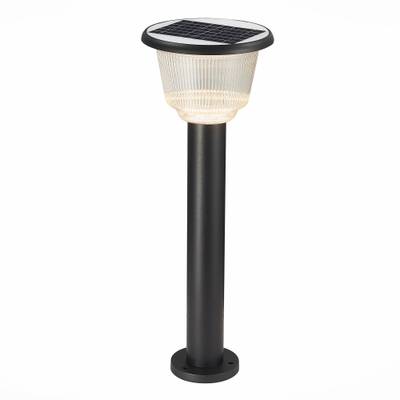 SL9502.405.01 Светильник уличный наземный ST-Luce Черный/Черный, Прозрачный LED 1*2W 3000-6000K