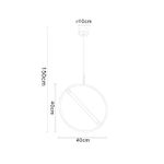 Подвесной светильник Arte lamp DOLORES A2565SP-1BK, 1хLED