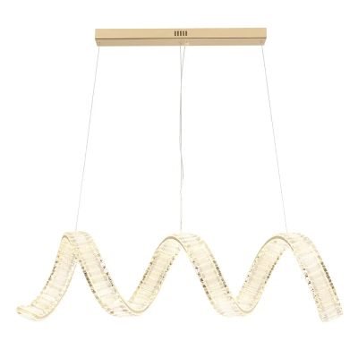 Люстра Crystal Lux MUSIKA SP100W LED L1200 GOLD 3391/206
