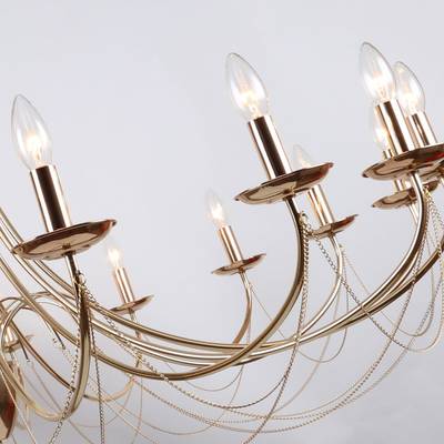 Подвесная люстра Plini 2591-18P, 18*E14*40W. ТМ F-Promo