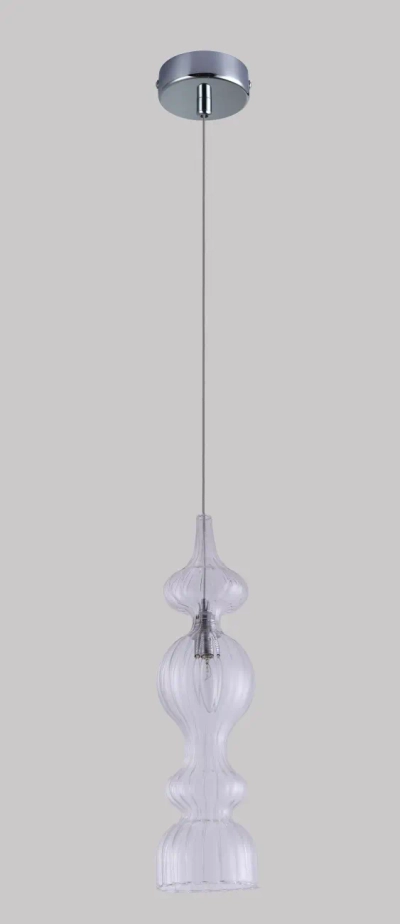 Светильник подвесной Crystal Lux IRIS SP1 A TRANSPARENT 2072/201