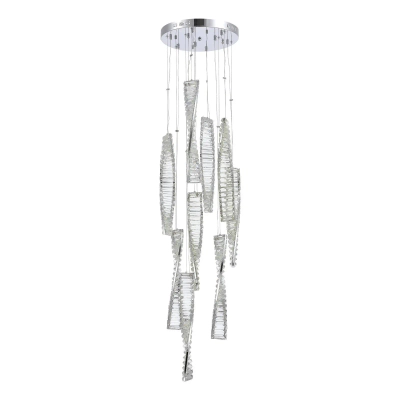 SL6205.103.09 Светильник подвесной ST-Luce Хром/Прозрачный LED 1*99W 3000K