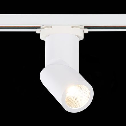 ST650.536.10 Св-к трек. Белый LED 1*10W 3000K 800Lm Ra&gt;90 38° IP44 D60xH190 165-265V
