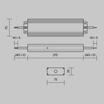 Блок питания 48В 250Вт IP67 PSL008, PSL008-250W-48V-IP67. TM Maytoni