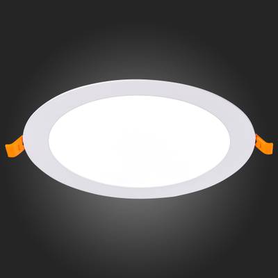 ST209.548.15 Св-к встр. Белый LED 1*15W 4000K 1 080Lm Ra80 110° IP20 D190xH8 90-265V