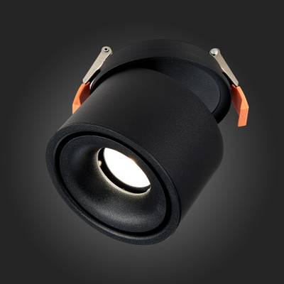 ST652.438.12 Св-к встр. Черный LED 1*12W 3000K 1 000Lm Ra&gt;90 36° IP20 D100xH105 170-240VV