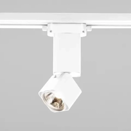 Basic System Трековый светильник 10W 4200K Cubus белый 85516/01