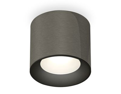 Комплект накладного светильника XS7403003 DCH/SBK черный хром/черный песок MR16 GU5.3 (C7403, N7021)