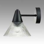 6595/1W MODERNI LN25 183 черный/прозрачный, металл/стекло Бра E27 1*60W 220V CORNE