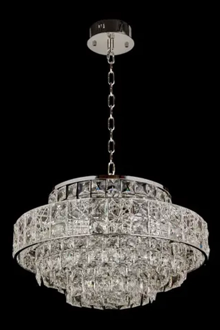 Люстра подвесная Majeste Chrome FL1059-16P, E14х16