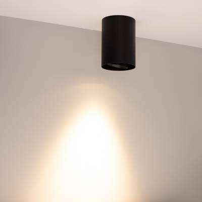 Светильник SP-FOCUS-R86-10W Warm3000 (BK, 36 deg, 230V) (Arlight, IP54 Металл, 5 лет)