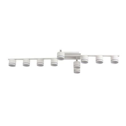 8303/10C COMFI LN26 237 белый, металл Светильник потолочный GX53 LED 10*7W 220V AGNIA
