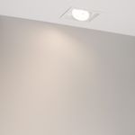 Светильник MS-VORTEX-BUILT-S140x140-30W Day4000 (WH-WH, 50 deg, 230V) (Arlight, IP20 Металл, 5 лет)